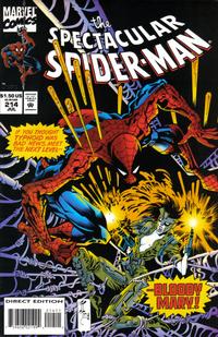 Cover Thumbnail for The Spectacular Spider-Man (Marvel, 1976 series) #214 [Direct Edition]