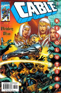 Cover for Cable (Marvel, 1993 series) #79 [Direct Edition]