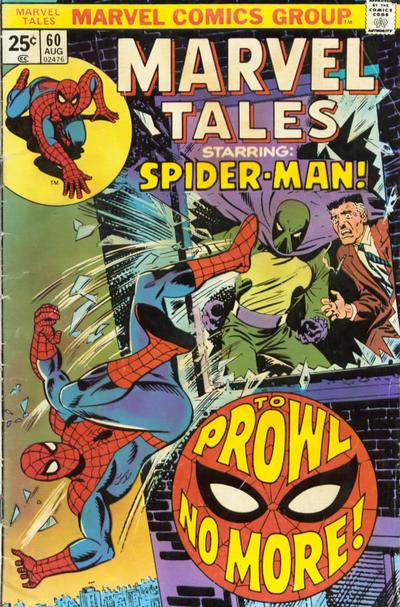 Cover for Marvel Tales (Marvel, 1966 series) #60