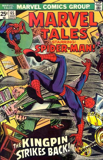 Cover for Marvel Tales (Marvel, 1966 series) #65
