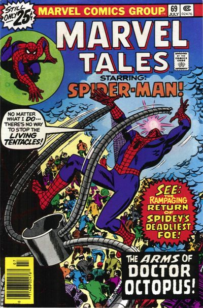 Cover for Marvel Tales (Marvel, 1966 series) #69 [25¢]