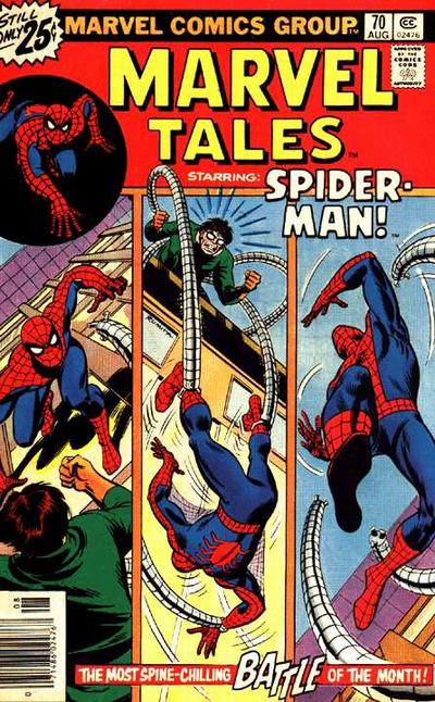 Cover for Marvel Tales (Marvel, 1966 series) #70 [25¢]