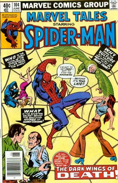 Cover for Marvel Tales (Marvel, 1966 series) #104 [Newsstand]