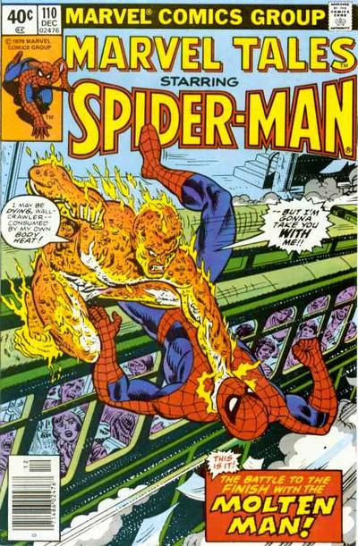 Cover for Marvel Tales (Marvel, 1966 series) #110 [Newsstand]