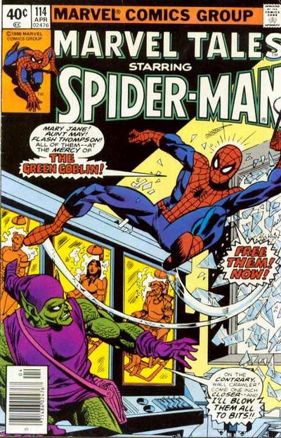 Cover for Marvel Tales (Marvel, 1966 series) #114 [Newsstand]