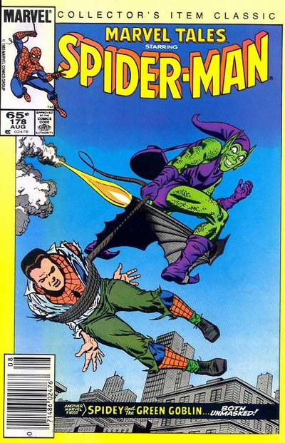 Cover for Marvel Tales (Marvel, 1966 series) #178 [Newsstand]