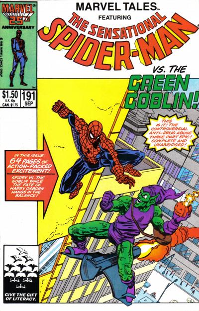 Cover for Marvel Tales (Marvel, 1966 series) #191 [Direct]