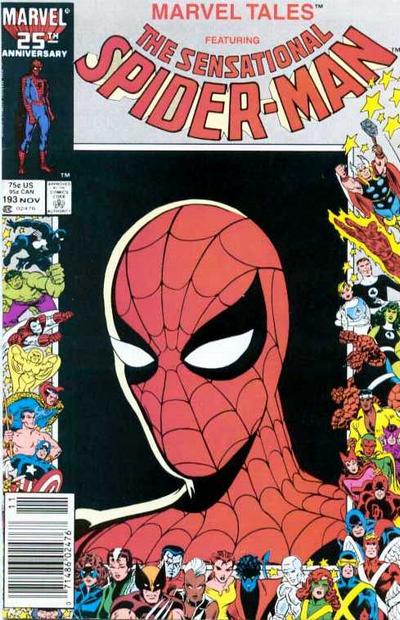 Cover for Marvel Tales (Marvel, 1966 series) #193 [Newsstand]