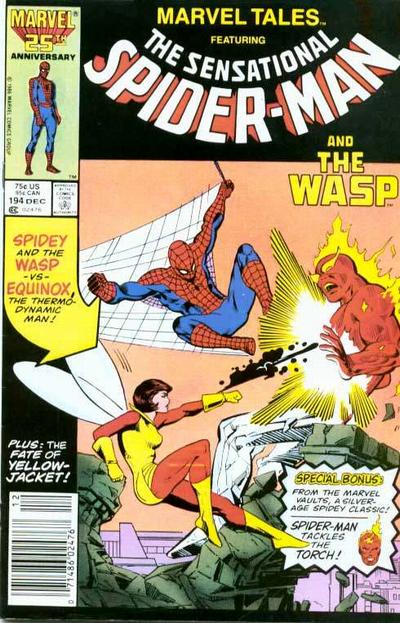 Cover for Marvel Tales (Marvel, 1966 series) #194 [Newsstand]