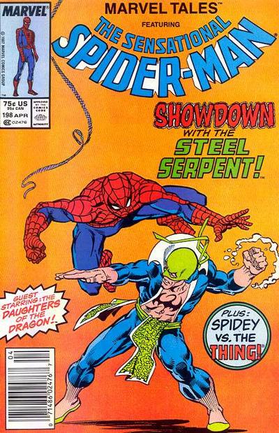Cover for Marvel Tales (Marvel, 1966 series) #198 [Newsstand]
