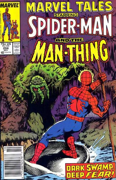 Cover for Marvel Tales (Marvel, 1966 series) #204 [Newsstand]