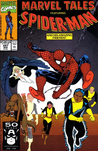 Cover for Marvel Tales (Marvel, 1966 series) #247 [Direct]