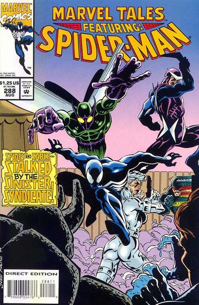 Cover for Marvel Tales (Marvel, 1966 series) #288 [Direct Edition]