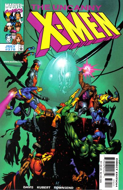 Cover for The Uncanny X-Men (Marvel, 1981 series) #370 [Direct Edition]