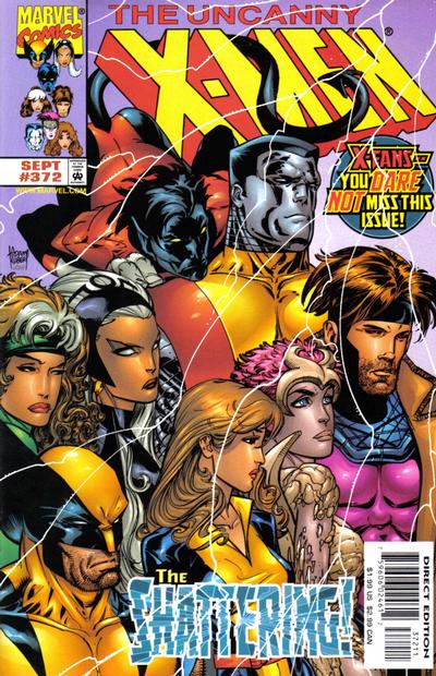 Cover for The Uncanny X-Men (Marvel, 1981 series) #372 [Direct Edition]