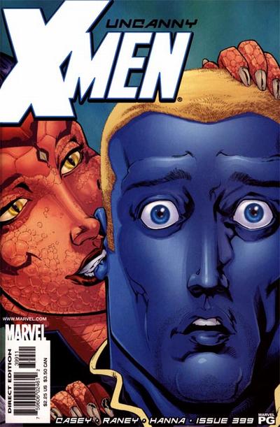 Cover for The Uncanny X-Men (Marvel, 1981 series) #399 [Direct Edition]