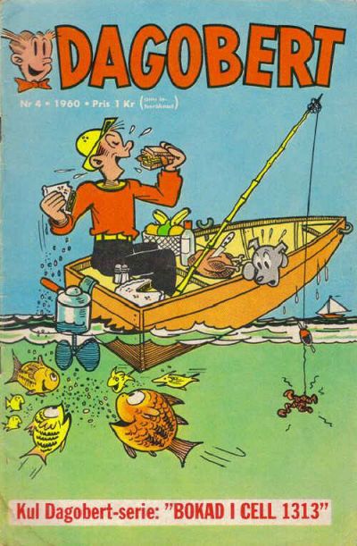 Cover for Dagobert (Åhlén & Åkerlunds, 1960 series) #4/1960
