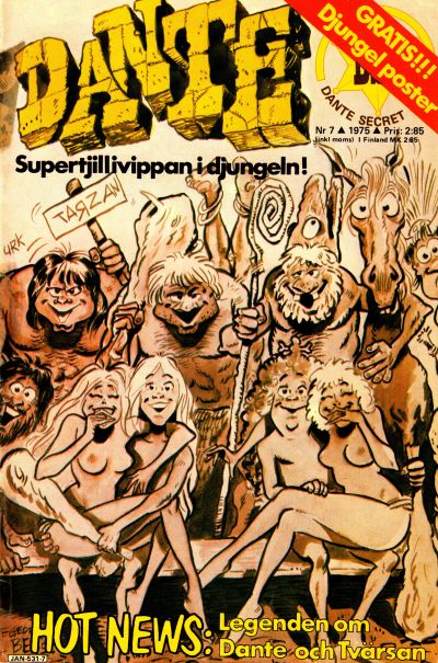 Cover for Dante (Semic, 1975 series) #7/1975
