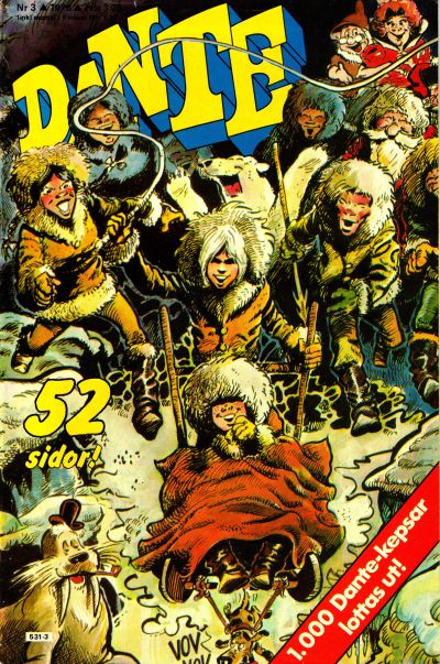 Cover for Dante (Semic, 1975 series) #3/1976