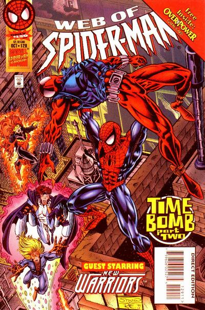 Cover for Web of Spider-Man (Marvel, 1985 series) #129 [Direct Edition]