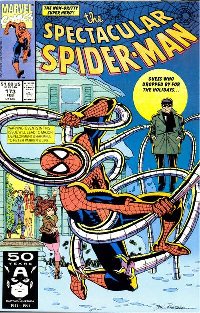 Cover for The Spectacular Spider-Man (Marvel, 1976 series) #173 [Direct]