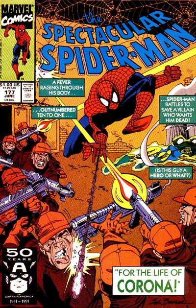 Cover for The Spectacular Spider-Man (Marvel, 1976 series) #177 [Direct]