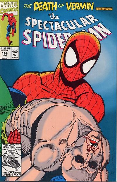 Cover for The Spectacular Spider-Man (Marvel, 1976 series) #196 [Direct]