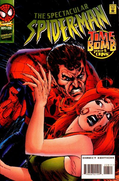 Cover for The Spectacular Spider-Man (Marvel, 1976 series) #228 [Direct Edition]