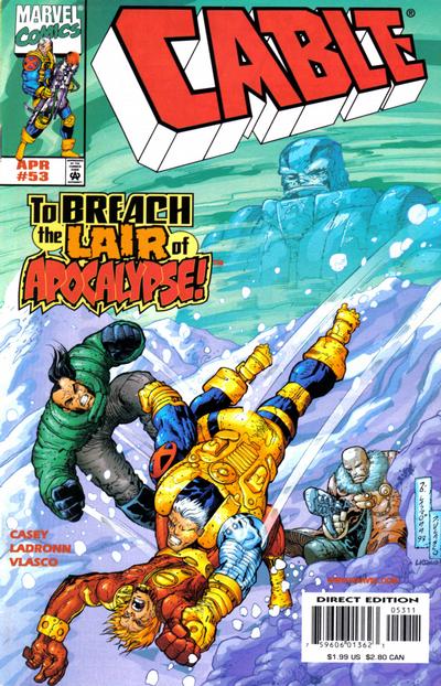 Cover for Cable (Marvel, 1993 series) #53 [Direct Edition]