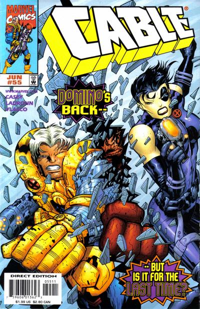 Cover for Cable (Marvel, 1993 series) #55 [Direct Edition]