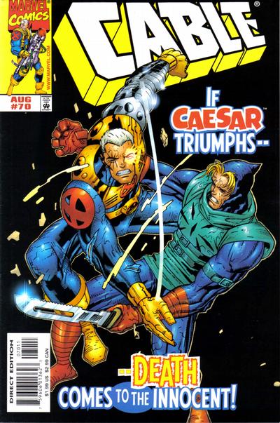 Cover for Cable (Marvel, 1993 series) #70 [Direct Edition]