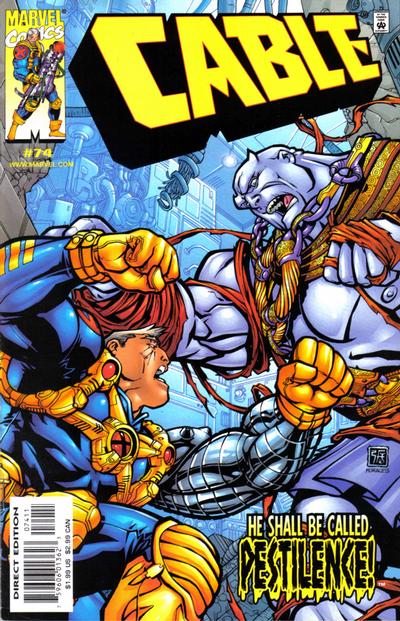 Cover for Cable (Marvel, 1993 series) #74 [Direct Edition]