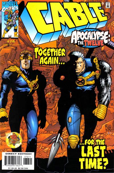 Cover for Cable (Marvel, 1993 series) #76 [Direct Edition]