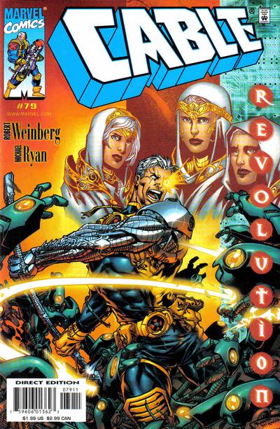 Cover for Cable (Marvel, 1993 series) #79 [Direct Edition]