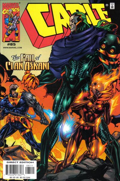Cover for Cable (Marvel, 1993 series) #85 [Direct Edition]