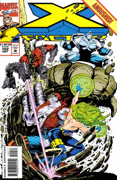 Cover for X-Factor (Marvel, 1986 series) #102 [Direct Edition]