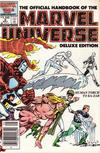 Cover Thumbnail for The Official Handbook of the Marvel Universe Deluxe Edition (1985 series) #6 [Newsstand]