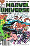 Cover Thumbnail for The Official Handbook of the Marvel Universe Deluxe Edition (1985 series) #8 [Newsstand]