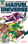 Cover Thumbnail for The Official Handbook of the Marvel Universe Deluxe Edition (1985 series) #7 [Newsstand]