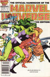 Cover Thumbnail for The Official Handbook of the Marvel Universe Deluxe Edition (1985 series) #11 [Newsstand]