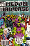 Cover Thumbnail for The Official Handbook of the Marvel Universe Deluxe Edition (1985 series) #17 [Newsstand]