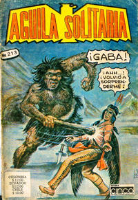 Cover Thumbnail for Aguila Solitaria (Editora Cinco, 1976 series) #213