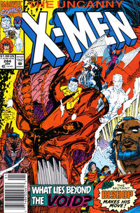 Cover for The Uncanny X-Men (Marvel, 1981 series) #284 [Newsstand]
