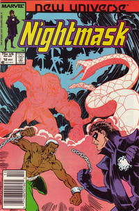 Cover Thumbnail for Nightmask (Marvel, 1986 series) #12 [Newsstand]