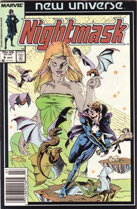 Cover Thumbnail for Nightmask (Marvel, 1986 series) #9 [Newsstand]
