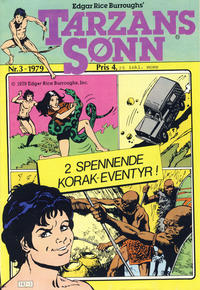 Cover Thumbnail for Tarzans Sønn (Atlantic Forlag, 1979 series) #3/1979