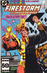 Cover for The Fury of Firestorm (DC, 1982 series) #40 [Direct]
