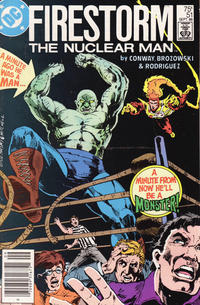 Cover Thumbnail for The Fury of Firestorm (DC, 1982 series) #51 [Newsstand]