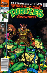 Cover Thumbnail for Teenage Mutant Ninja Turtles Adventures (Archie, 1989 series) #31 [Newsstand]