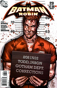 Cover Thumbnail for Batman and Robin (DC, 2009 series) #23 [J. G. Jones Cover]